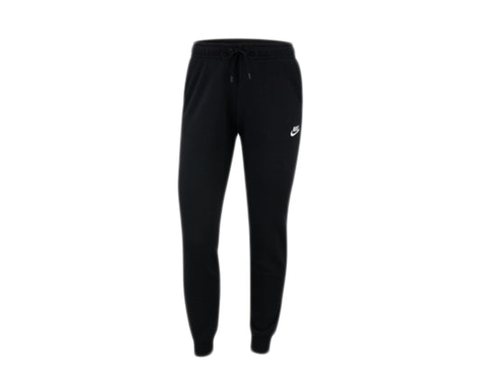 Nike Sportswear Essential Fleece Black/White Women's Pants BV4095-010