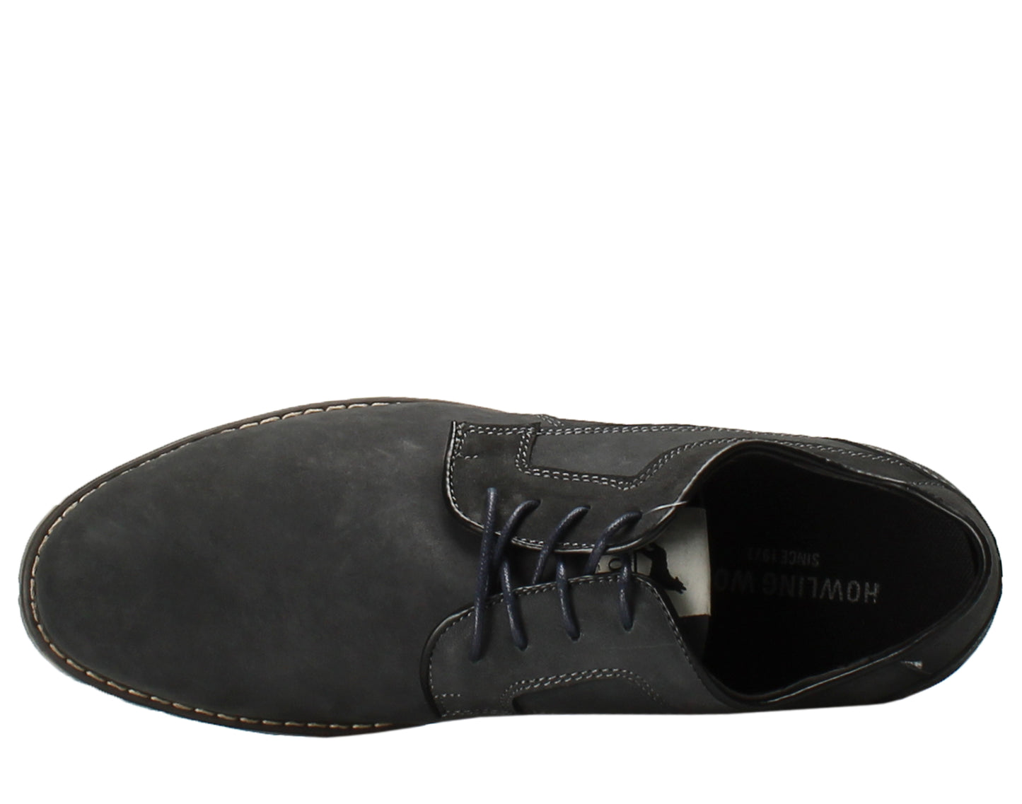 Howling Wolf Carma Plain Toe Oxford Grey Men's Shoes CARMA-006
