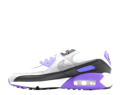 Nike Air Max 90 White/Particle Grey-Grape Women's Running Shoes CD0490-103