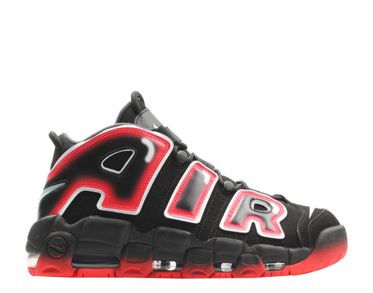 Nike Air More Uptempo '96 Black/Laser Crimson Men's Basketball Shoes CJ6129-001