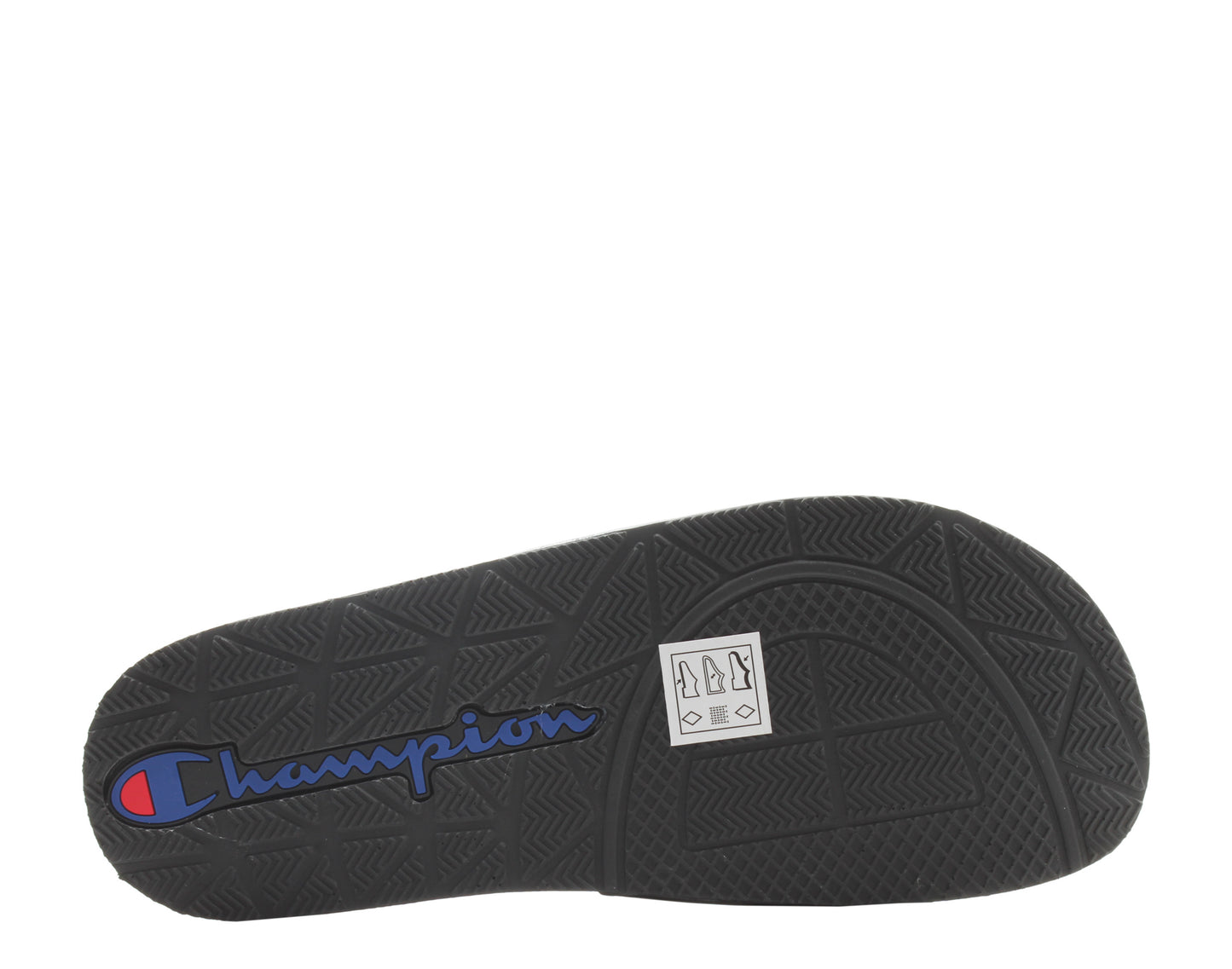 Champion Life IPO Black/Black Men's Slides CM100073M