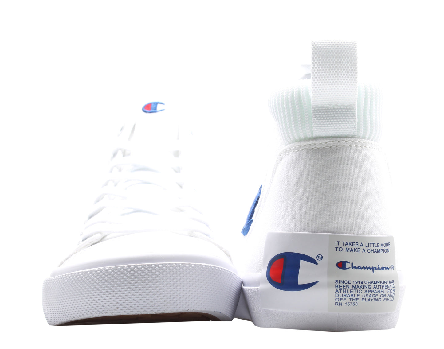 Champion Life Fringe Hi Canvas White Men's Sneakers CP100547M