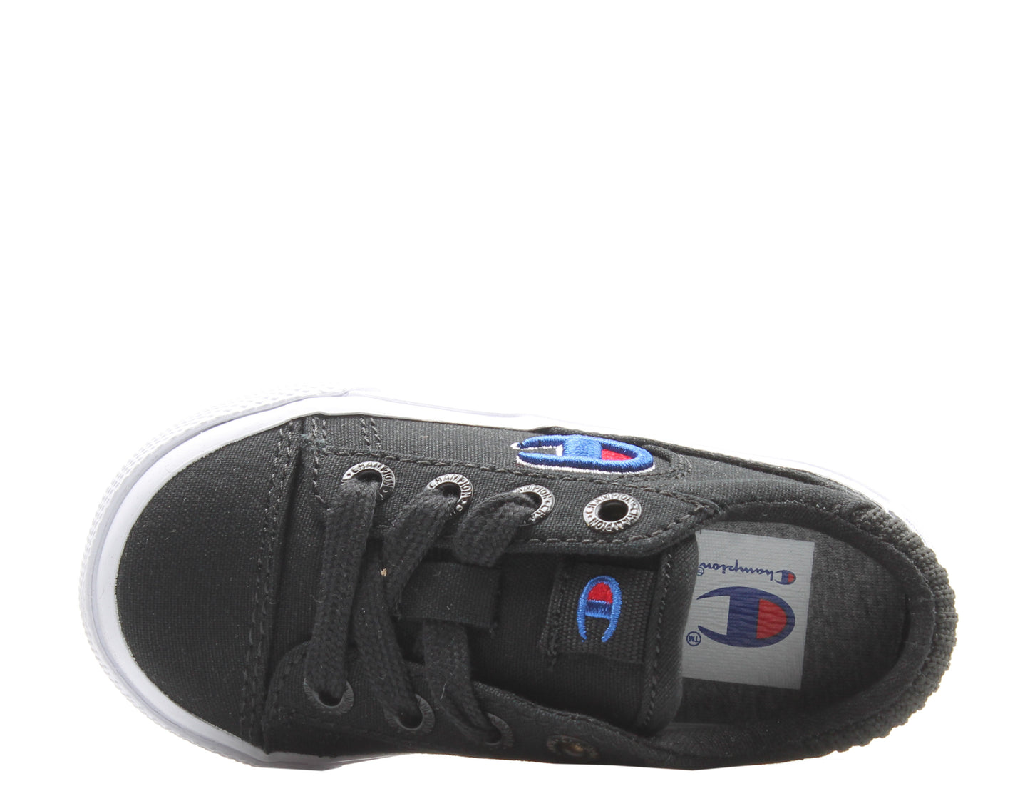 Champion Life Fringe Lo Canvas Black Toddler-Baby Sneakers CP100552T