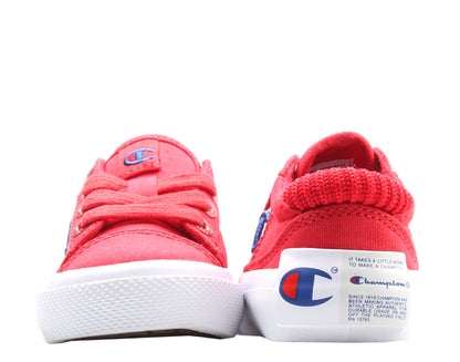 Champion Life Fringe Lo Canvas Scarlet Red Toddler-Baby Sneakers CP100553T