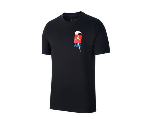 Nike Air Jordan Legacy AJ 4 What The Black Men's T-Shirt CQ8297-010
