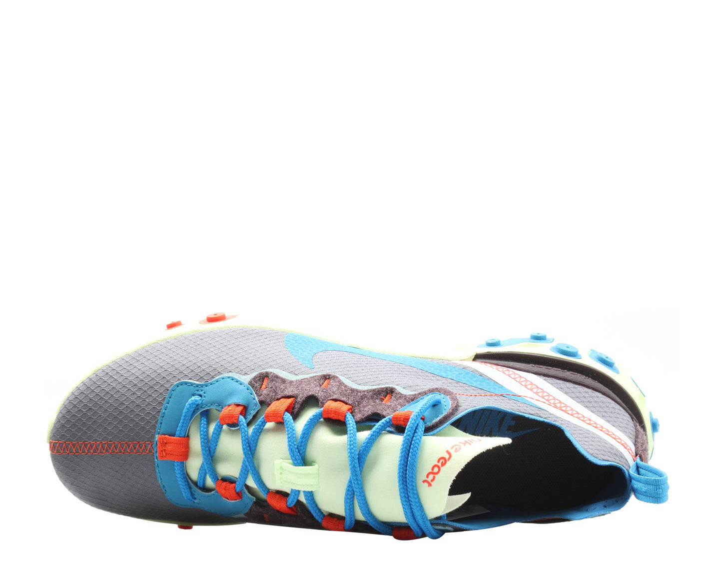 Nike React Element 55 SE Volt/Blue-Dark Grey Men's Running Shoes CT1142-700