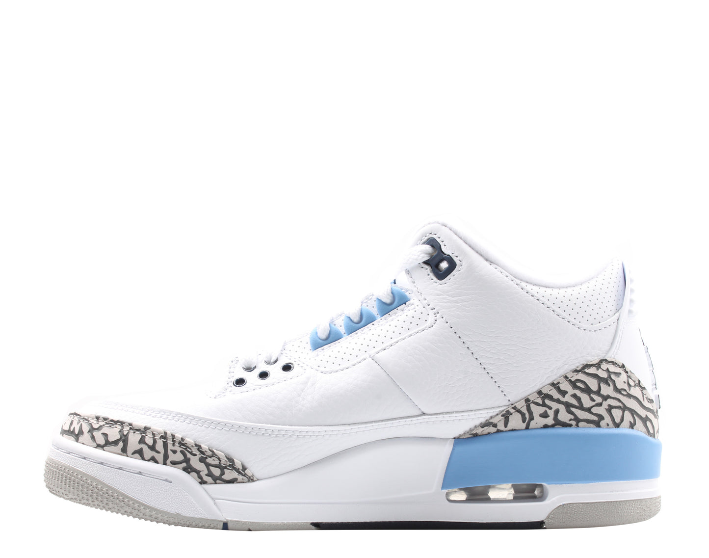 Nike Air Jordan 3 Retro UNC White/Valor Blue Men's Basketball Shoes CT8532-104
