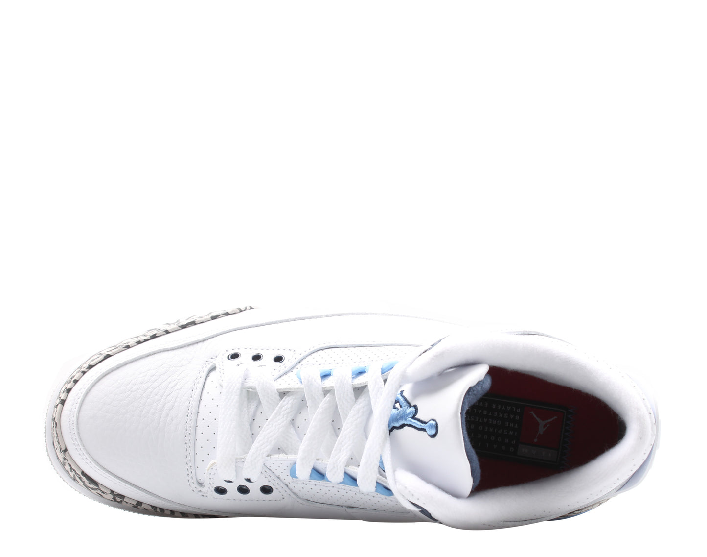 Nike Air Jordan 3 Retro UNC White/Valor Blue Men's Basketball Shoes CT8532-104
