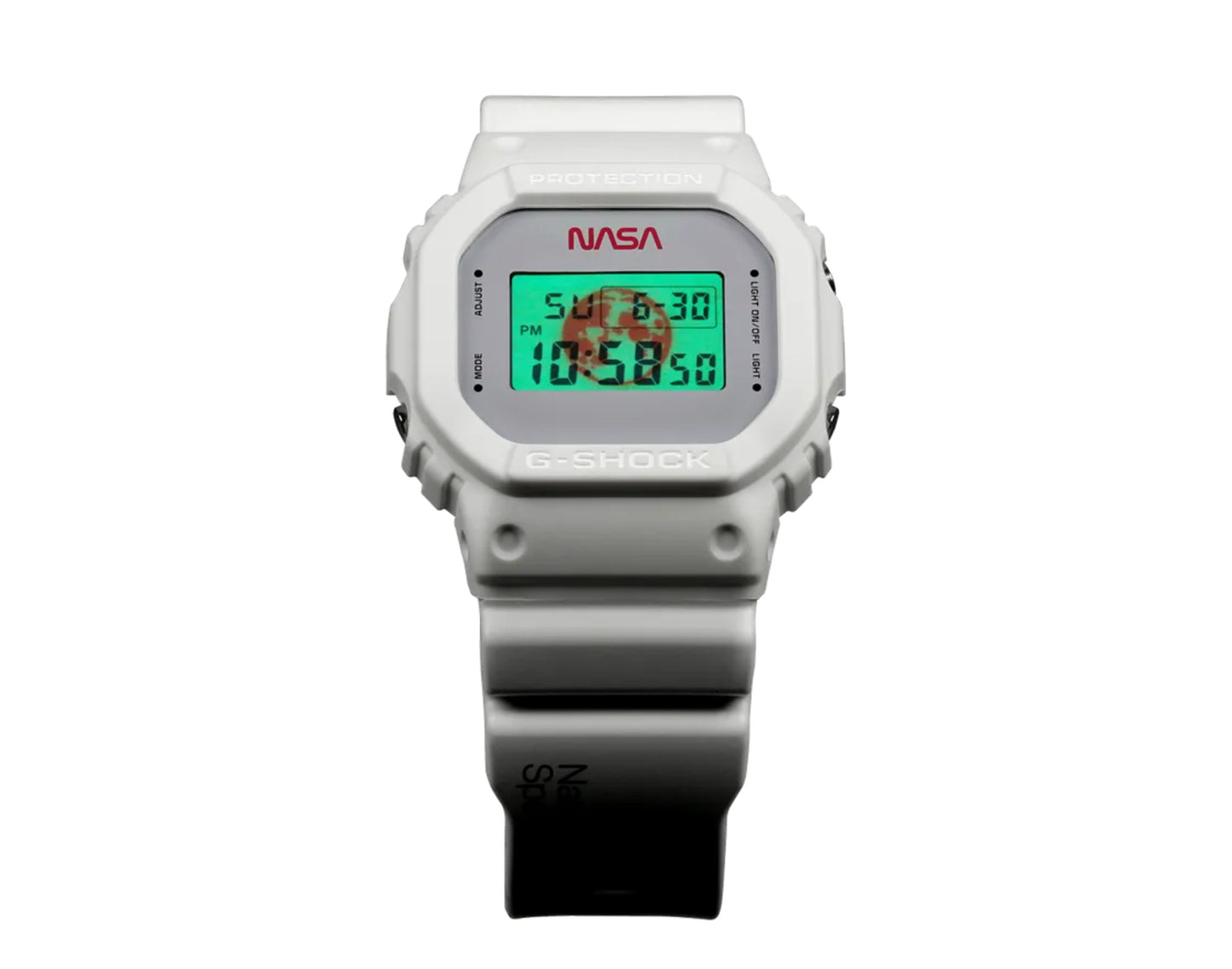 Casio G-Shock x NASA DW5600 Digital White Watch DW5600NASA-20