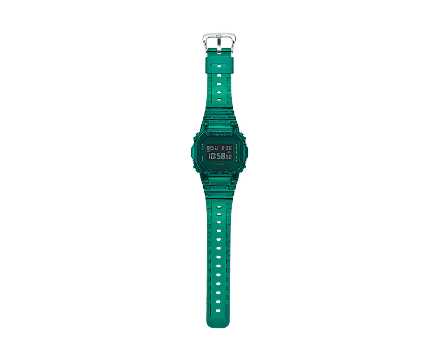 Casio G-Shock DW5600 Color Skeleton Digital Resin Green Men's Watch DW5600SB-3