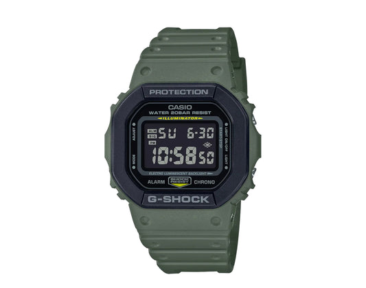Casio G-Shock DW5610 Digital Resin Army Green/Black Men's Watch DW5610SU-3