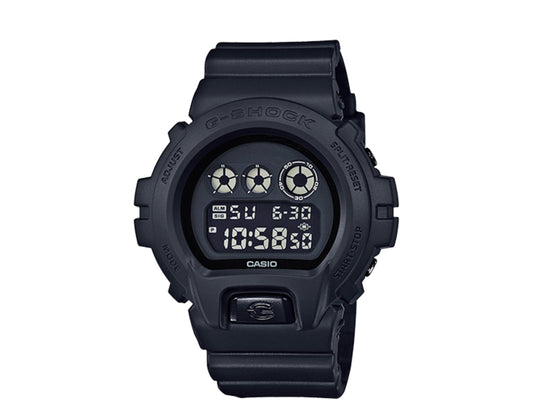 Casio G-Shock Black Out EL Backlite Digital Resin Black Men's Watch DW6900BB-1