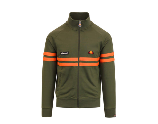 Ellesse Rimini Track Top Khaki Green/Orange Men's Jacket EM00892-314
