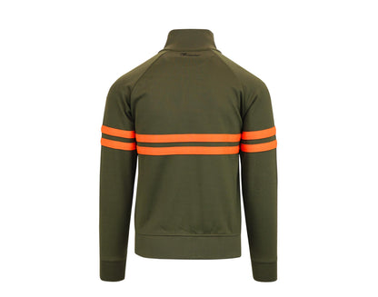 Ellesse Rimini Track Top Khaki Green/Orange Men's Jacket EM00892-314