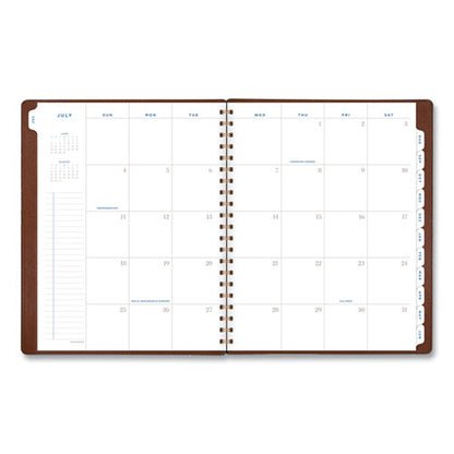 AT-A-GLANCE Signature Collection Academic Planner, 11.5 x 8, Distressed Brown, 2021-2022 YP905A09