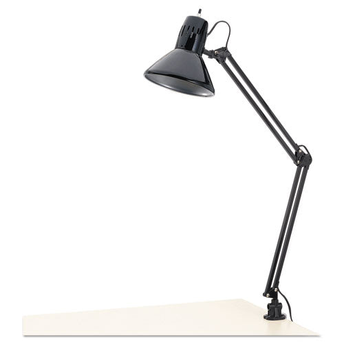 Alera Architect Lamp, Adjustable, Clamp-On (6.75W X 20D X 28H) Black ALELMP702B