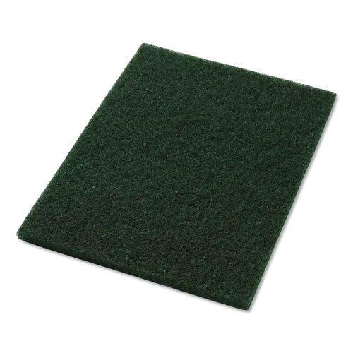 Americo Scrubbing Pads, 14 x 20, Green, 5-Carton 40031420