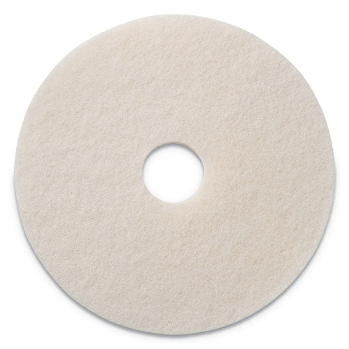 Americo Polishing Pads, 14" Diameter, White, 5-Carton 401214