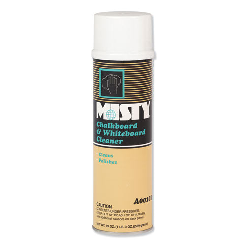 Misty Chalkboard and Whiteboard Cleaner, 19 oz Aerosol Spray, 12-Carton 1001403