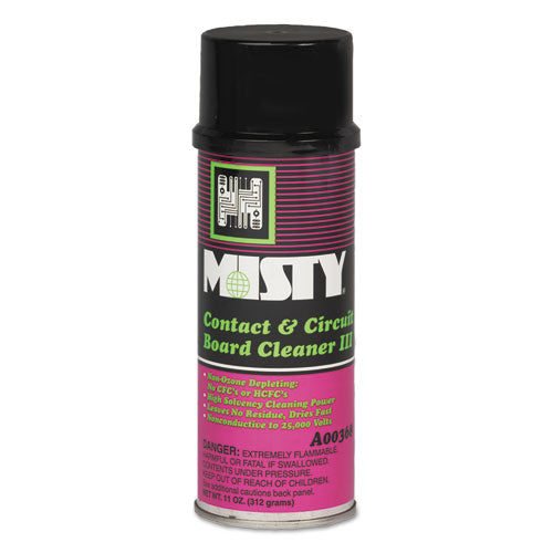 Misty Contact and Circuit Board Cleaner III, 16 oz Aerosol Spray, 12-Carton 1002285