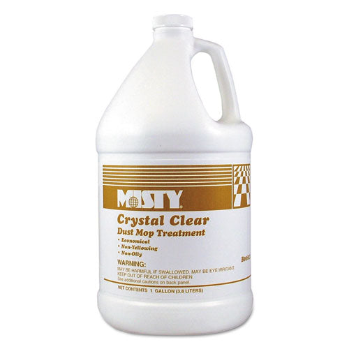 Misty Crystal Clear Dust Mop Treatment, Slightly Fruity Scent, 1 gal Bottle 1003411