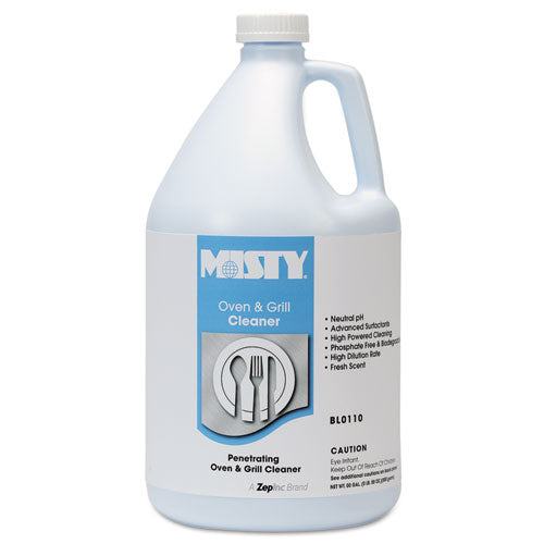 Misty Heavy-Duty Oven and Grill Cleaner, 1 gal Bottle 1038695
