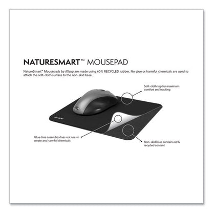 Allsop Naturesmart Mouse Pad, Lavender Field Design, 8 1-2 x 8 x 1-10 31422