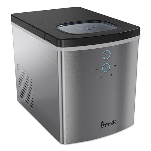 Avanti Portable-Countertop Ice Maker, 25 lb, Stainless Steel IM1213S-IS