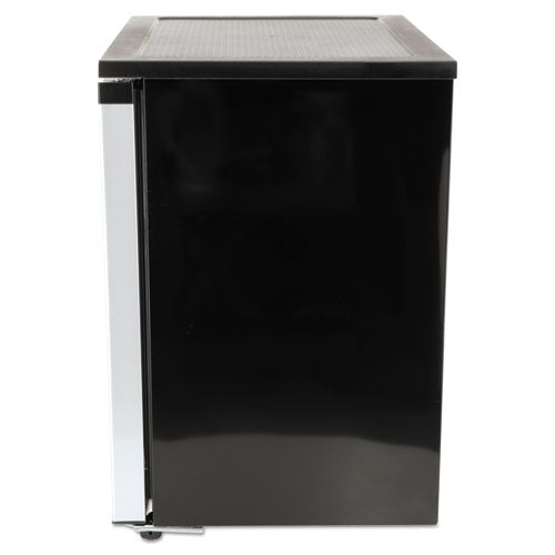 Avanti Side By Side Refrigerator & Freezer Stainless Steel 5.5 Cubic Feet Black RMS551SS