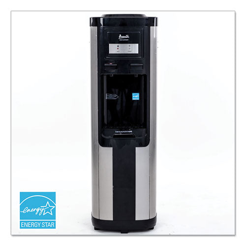 Avanti Hot and Cold Water Dispenser, 3-5 gal, 13 dia  x 38.75 h, Stainless Steel WDC760I3S