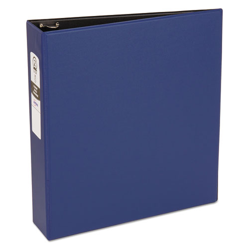 Avery Economy Non-View Binder with Round Rings, 3 Rings, 2" Capacity, 11 x 8.5, Blue, (3500) 03500