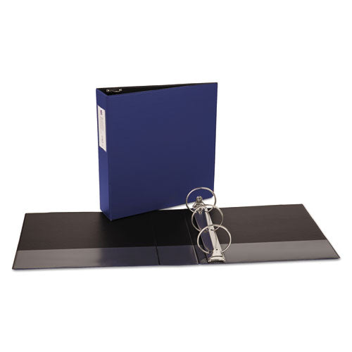 Avery Economy Non-View Binder with Round Rings, 3 Rings, 3" Capacity, 11 x 8.5, Blue, (4600) 04600