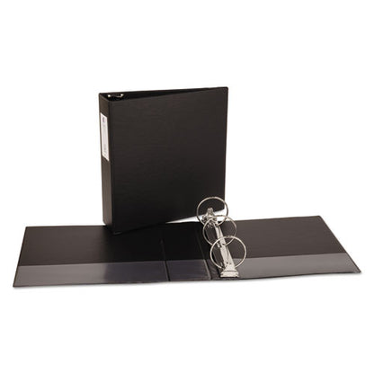 Avery Economy Non-View Binder with Round Rings, 3 Rings, 3" Capacity, 11 x 8.5, Black, (4601) 04601