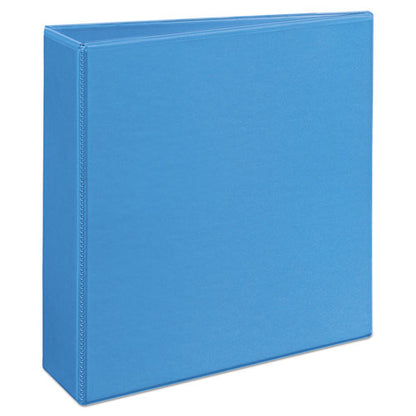 Avery Heavy-Duty Non Stick View Binder with DuraHinge and Slant Rings, 3 Rings, 3" Capacity, 11 x 8.5, Light Blue, (5601) 05601