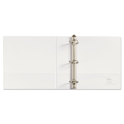 Avery Durable View Binder with DuraHinge and Slant Rings, 3 Rings, 2" Capacity, 11 x 8.5, White 17032