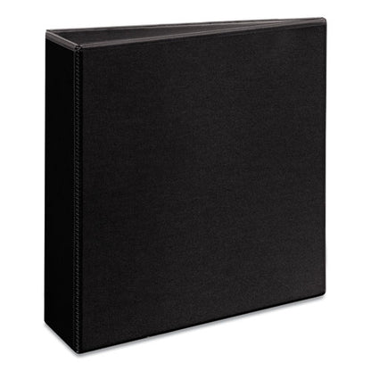 Avery Durable View Binder with DuraHinge and Slant Rings, 3 Rings, 3" Capacity, 11 x 8.5, Black 17041