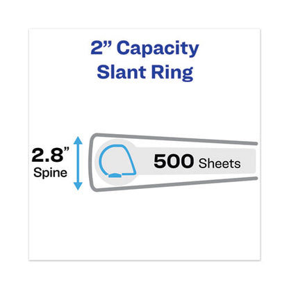 Avery Heavy-Duty View Binders, 3 Rings, 1.5" Capacity, 11 x 17, White 72125