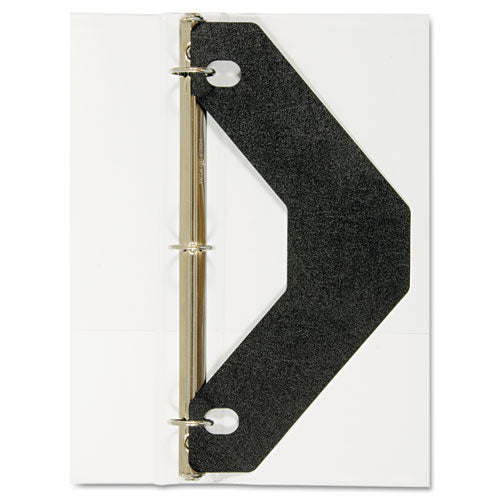 Avery Triangle Shaped Sheet Lifter for Three-Ring Binder, Black, 2-Pack 75225