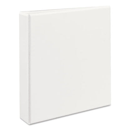 Avery Heavy-Duty View Binder with DuraHinge and One Touch EZD Rings, 3 Rings, 1.5" Capacity, 11 x 8.5, White 79195