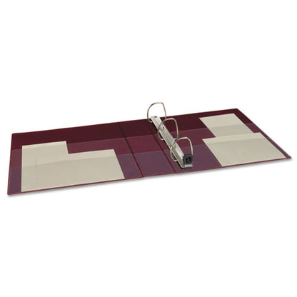 Avery Heavy-Duty Non-View Binder with DuraHinge and One Touch EZD Rings, 3 Rings, 2" Capacity, 11 x 8.5, Maroon 79362