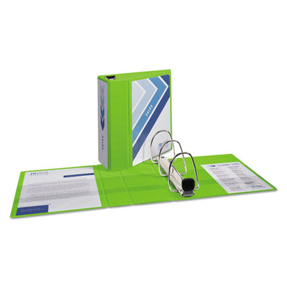 Avery Heavy-Duty View Binder with DuraHinge and Locking One Touch EZD Rings, 3 Rings, 5" Capacity, 11 x 8.5, Chartreuse 79815