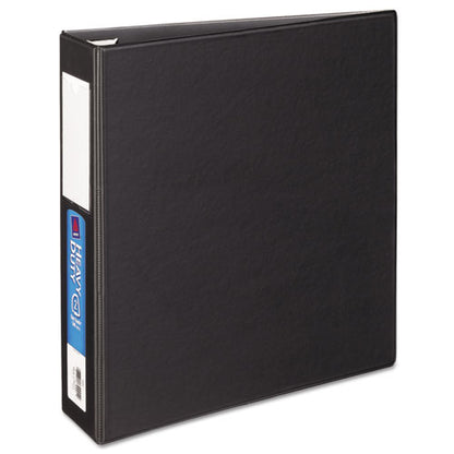 Avery Heavy-Duty Non-View Binder with DuraHinge and One Touch EZD Rings, 3 Rings, 2" Capacity, 11 x 8.5, Black 79992
