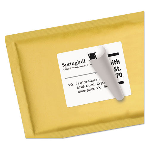 Avery Shipping Labels w- TrueBlock Technology, Inkjet Printers, 3.33 x 4, White, 6-Sheet, 100 Sheets-Box 08464