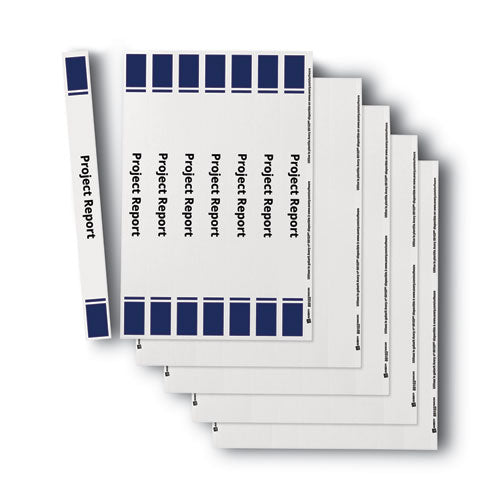 Avery Binder Spine Inserts, 1" Spine Width, 8 Inserts-Sheet, 5 Sheets-Pack 89103