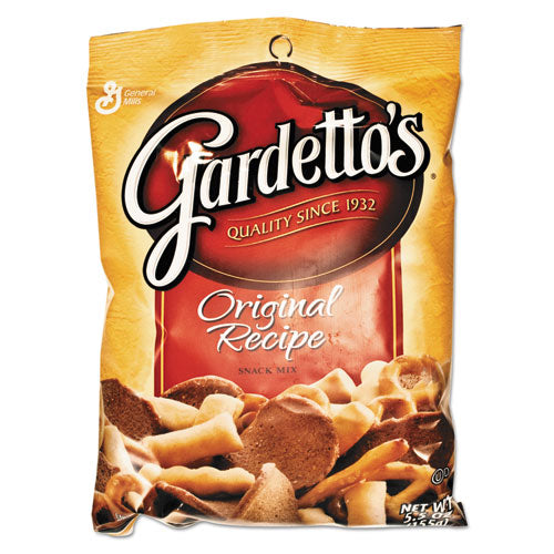 General Mills Gardetto's Snack Mix, Original Flavor, 5.5 oz Bag, 7-Box GEM14868