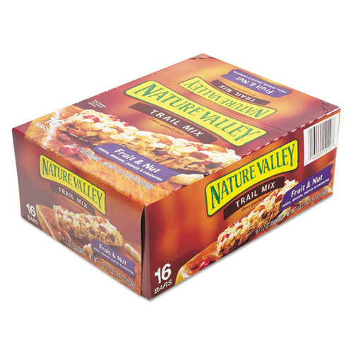 Nature Valley Granola Bars, Chewy Trail Mix Cereal, 1.2 oz Bar, 16-Box GEM1512