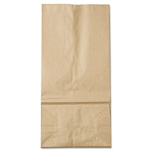 General Grocery Paper Bags, 40 lbs Capacity, #16, 7.75"w x 4.81"d x 16"h, Kraft, 500 Bags 18416