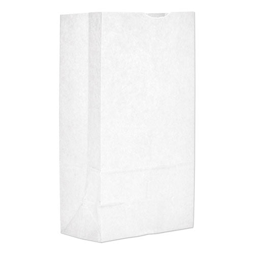 General Grocery Paper Bags, 40 lbs Capacity, #12, 7.06"w x 4.5"d x 13.75"h, White, 500 Bags 51032