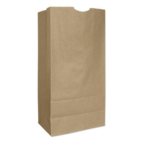 General Grocery Paper Bags, 57 lbs Capacity, #16, 7.75"w x 4.81"d x 16"h, Kraft, 500 Bags 30916