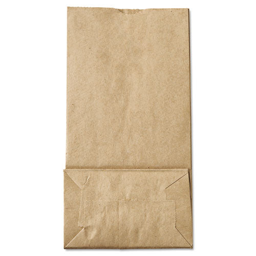 General Grocery Paper Bags, 52 lbs Capacity, #2, 4.3"w x 2.44"d x 7.88"h, Kraft, 500 Bags 30902